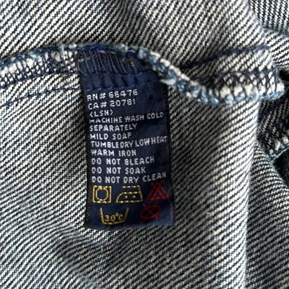 Vintage Tommy Hilfiger Denim Jean Jacket Women’s - Picture 6 of 8